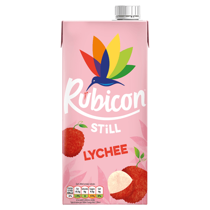 Rubicon Still Lychee Juice Drink 1 Litre - UK Food & Drink - 5011898001210