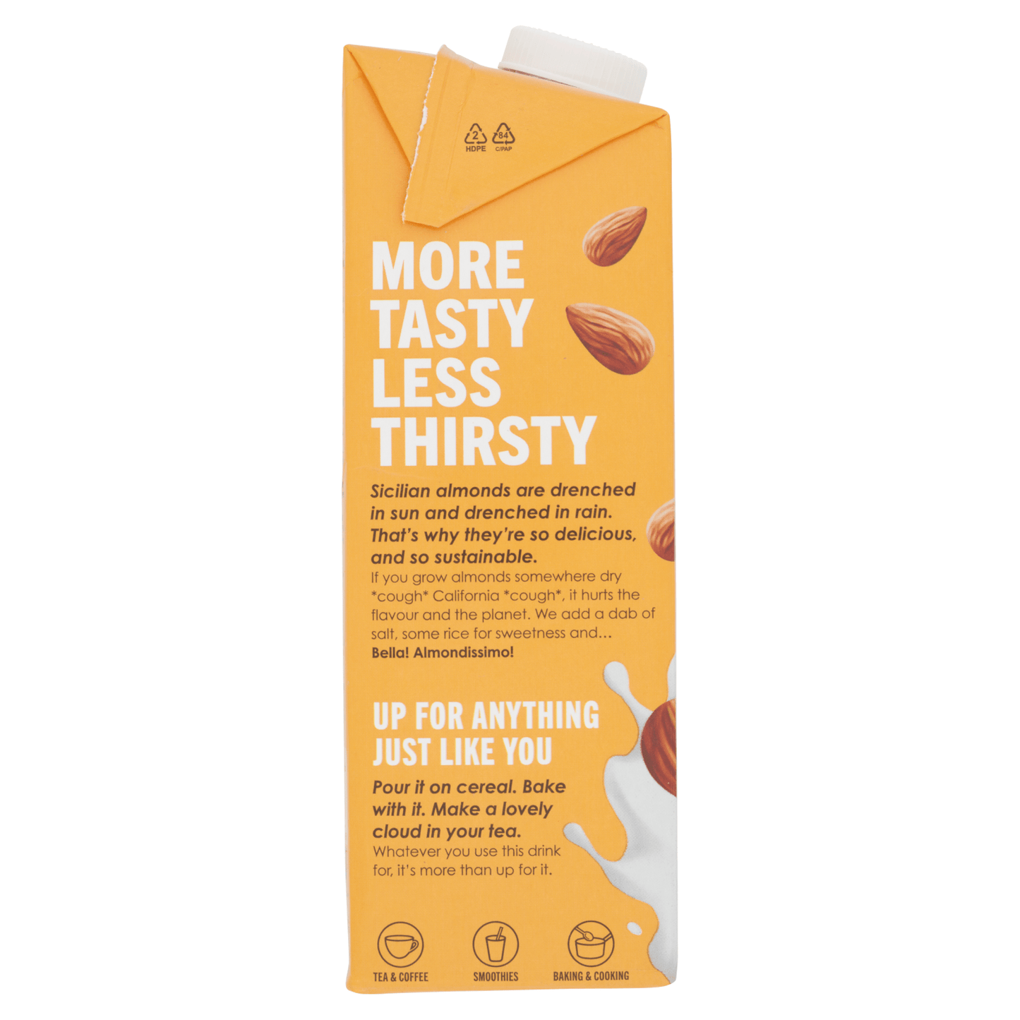 Rude Health Almond Organic 1L - UK Food & Drink - 5060120282019