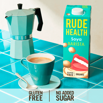 Rude Health Barista Soya Organic 1L - UK Food & Drink - 5060120285195