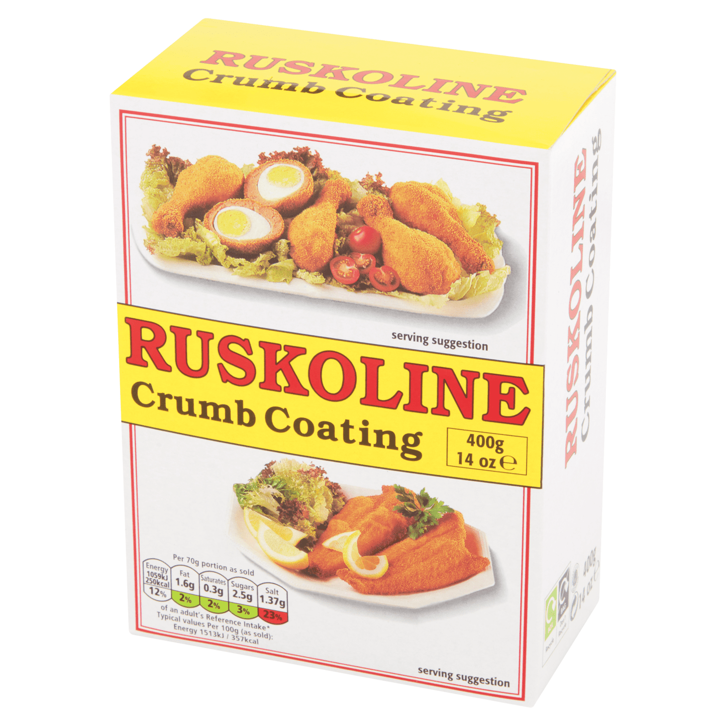 Ruskoline Crumb Coating 400g - UK Food & Drink - 5010024900137