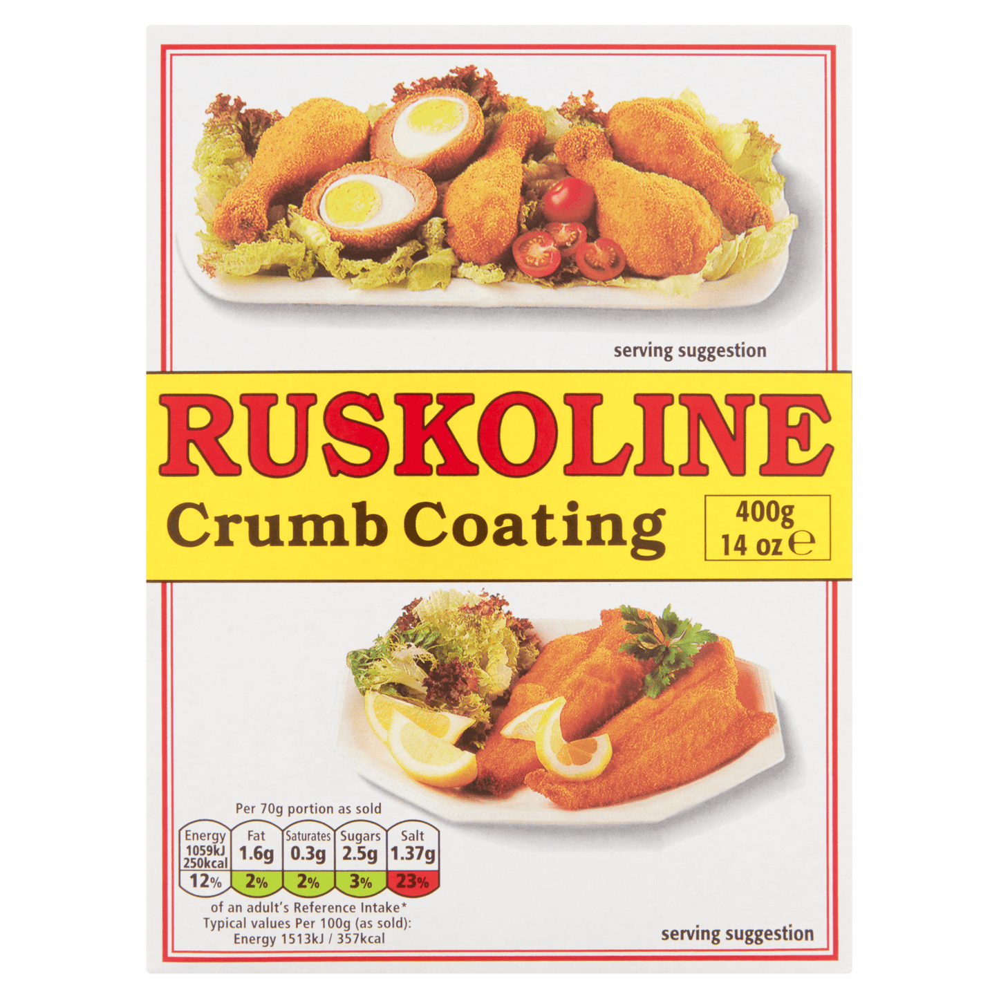 Ruskoline Crumb Coating 400g - UK Food & Drink - 5010024900137