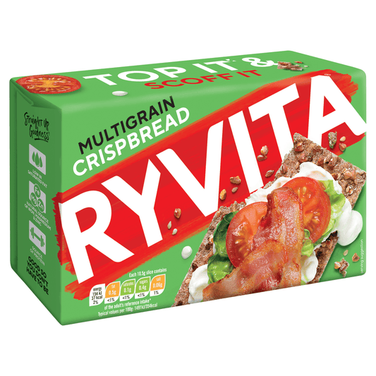 RYVITA Multigrain Crispbread 250g - UK Food & Drink - 5050974505259