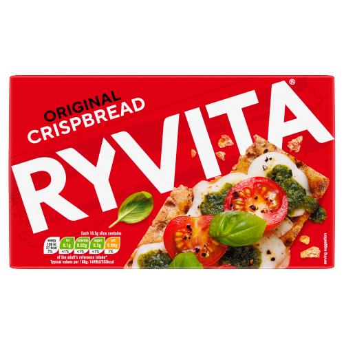 Ryvita Original Crispbread 250g - UK Food & Drink - 5010265002836