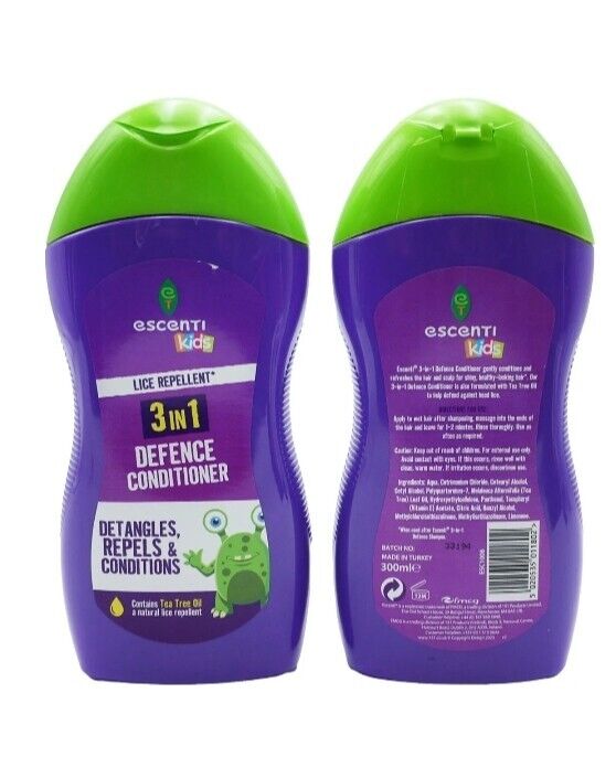 Escenti Childrens Head Lice Defence Conditioner