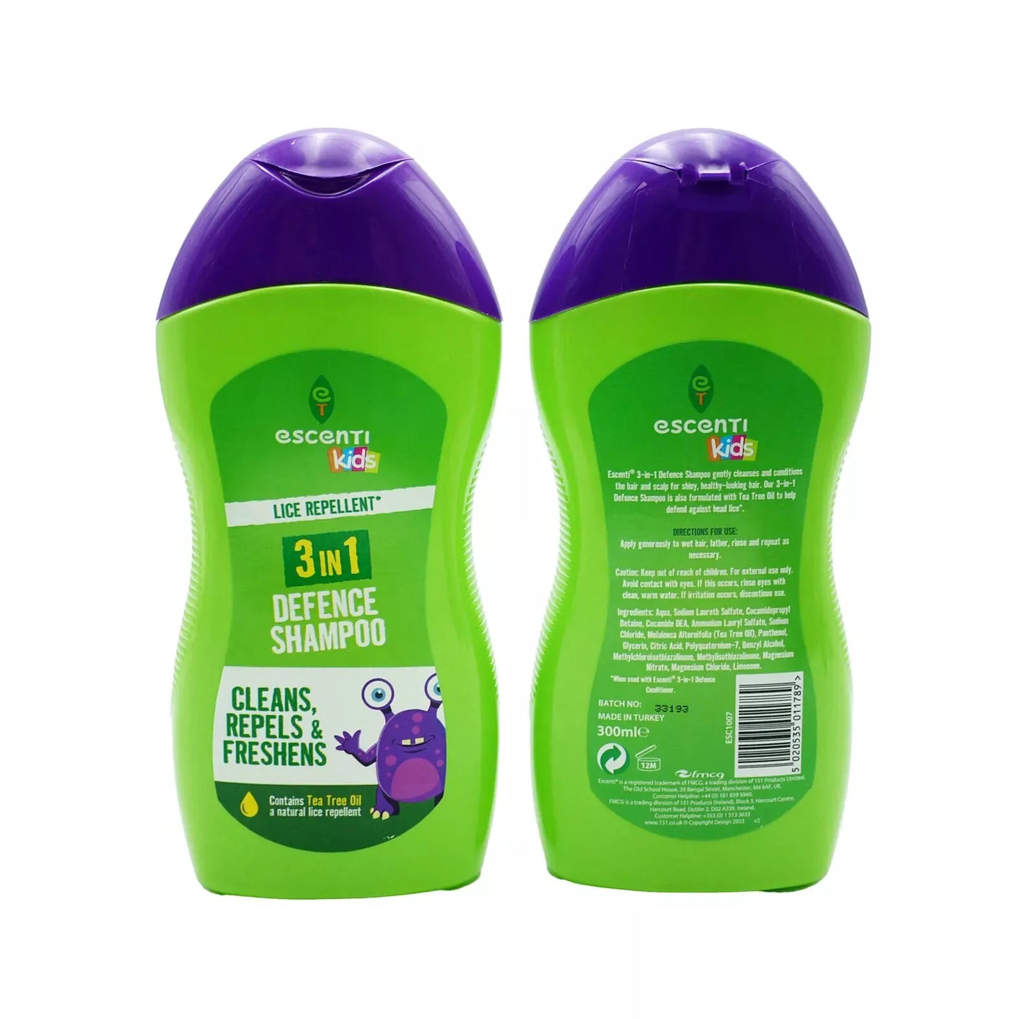 Escenti Childrens Head Lice Shampoo