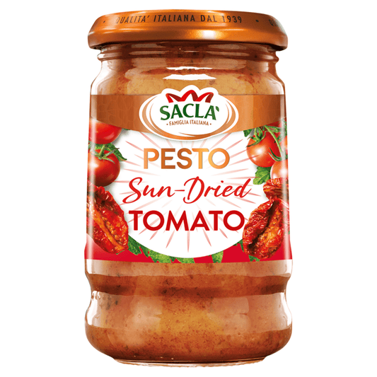 Sacla' Pesto Sun - Dried Tomato 190g - UK Food & Drink - 8001060000261