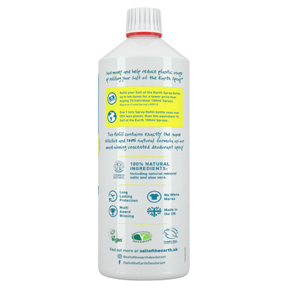 Salt Of the Earth Deodorant Spray Refill - UK Food & Drink - 5025452000342