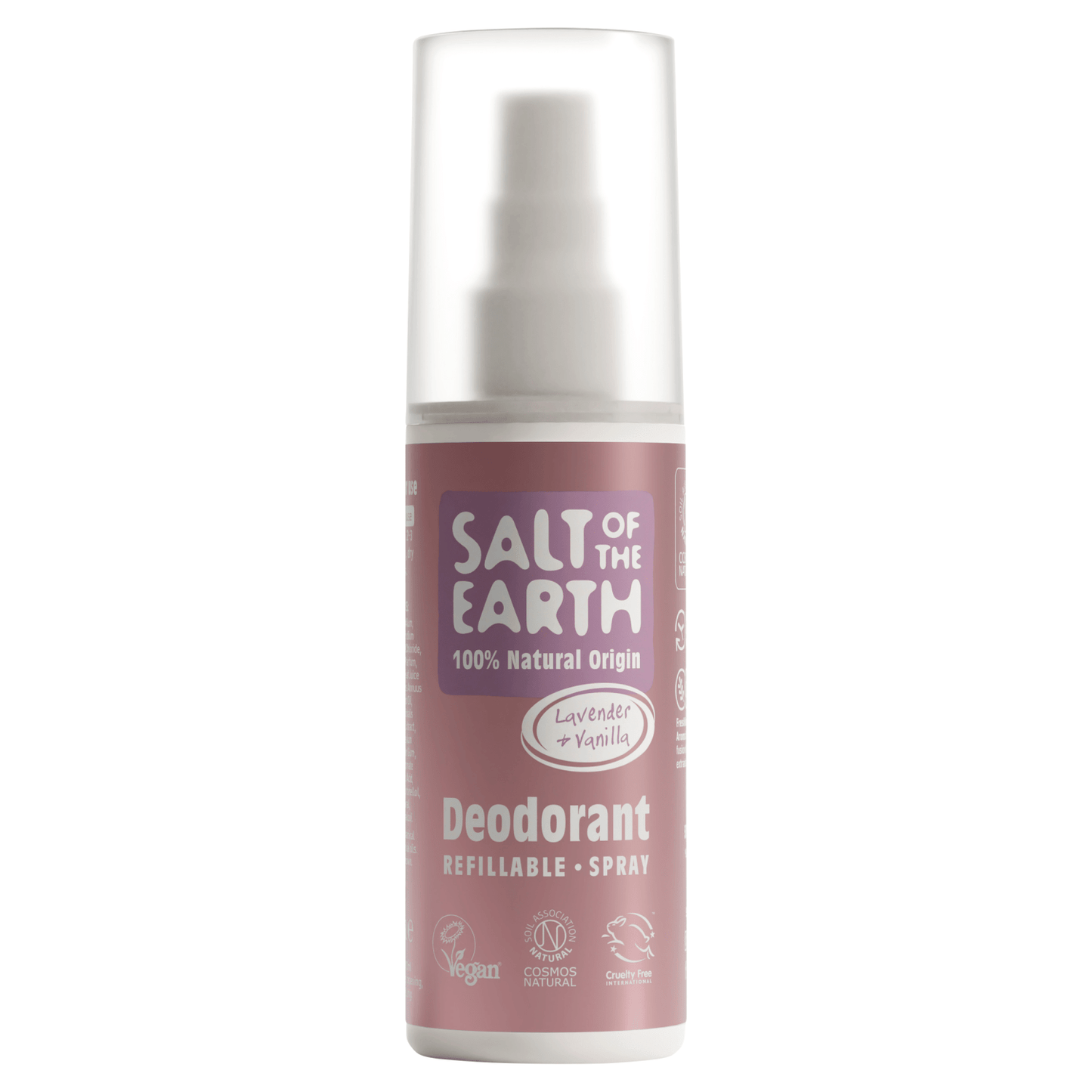 Salt of the Earth Lavender & Vanilla Natural Deodorant Spray - UK Food & Drink - 5025452000458