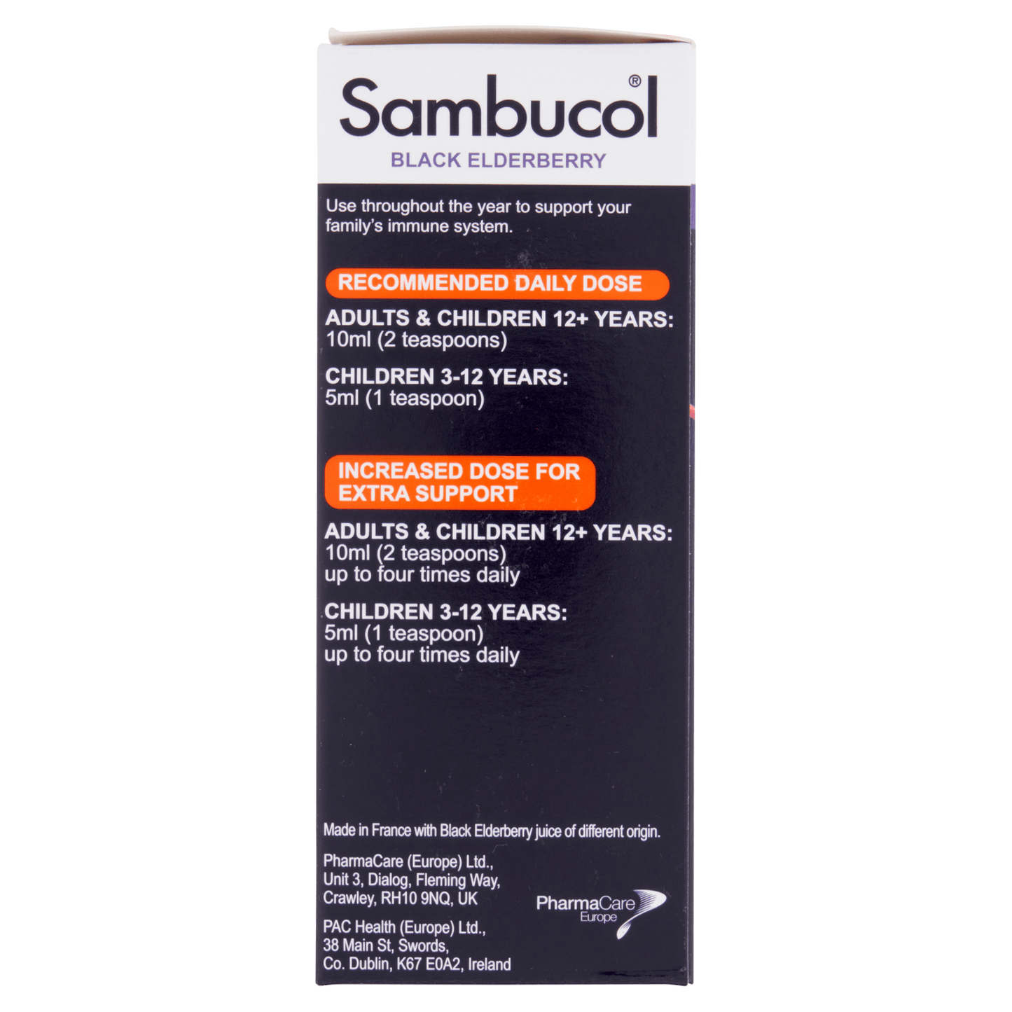 Sambucol Black Elderberry Immuno Forte Liquid 120ml - UK Food & Drink - 5060149820094