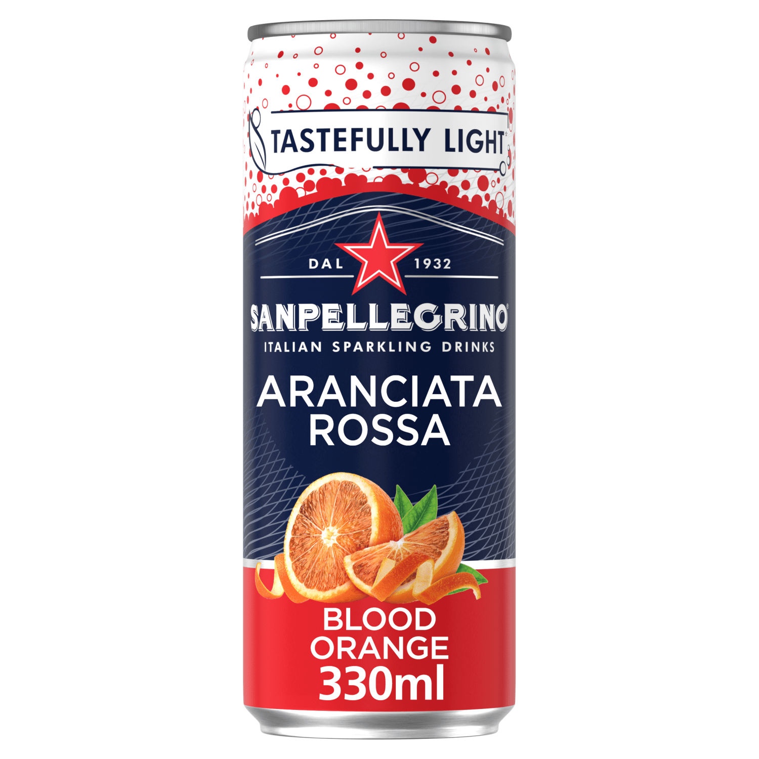 San Pellegrino Aranciata Rossa Sparkling Orange and Blood Orange Beverage 33cl - UK Food & Drink - 8002270586835