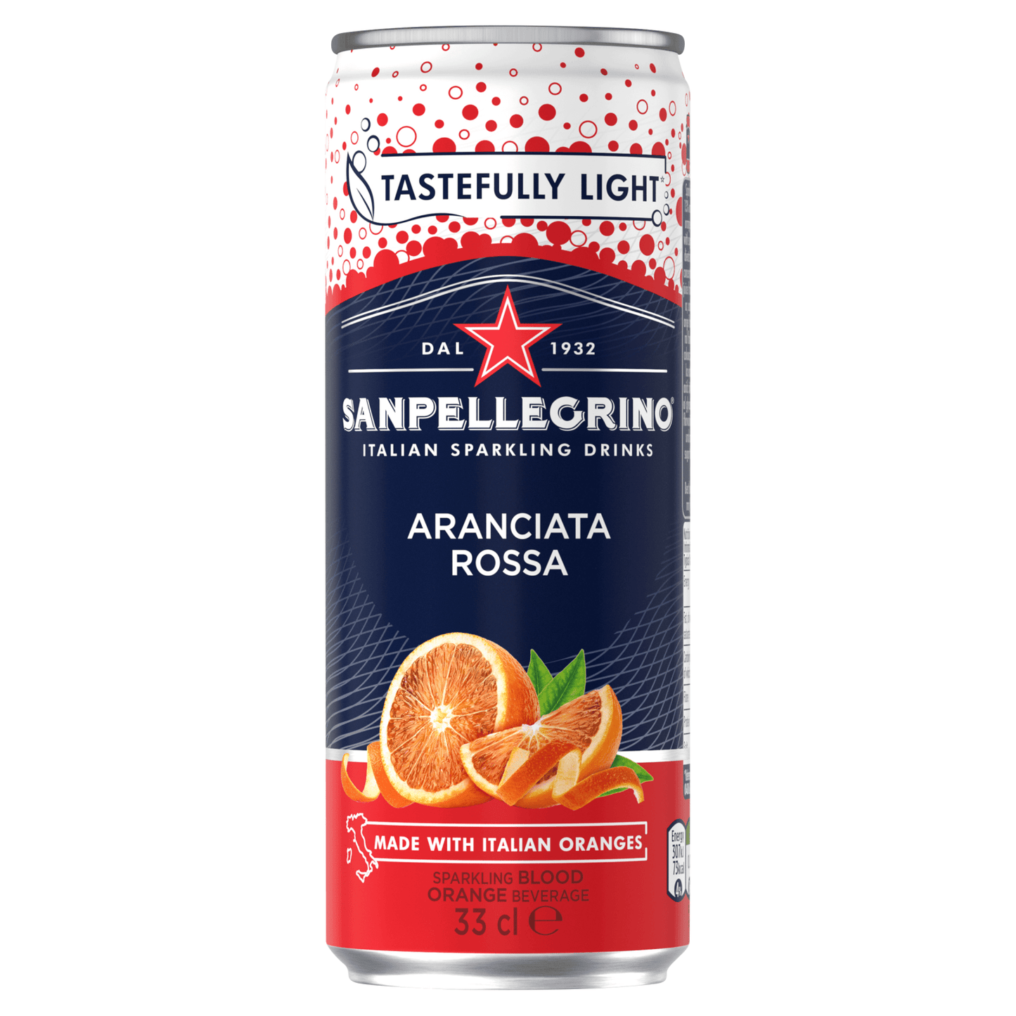 San Pellegrino Aranciata Rossa Sparkling Orange and Blood Orange Beverage 33cl - UK Food & Drink - 8002270586835