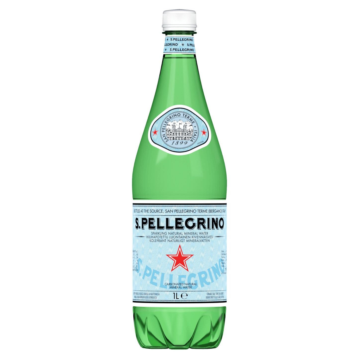 San Pellegrino Carbonated Natural Mineral Water 1L - UK Food & Drink - 8002270018213
