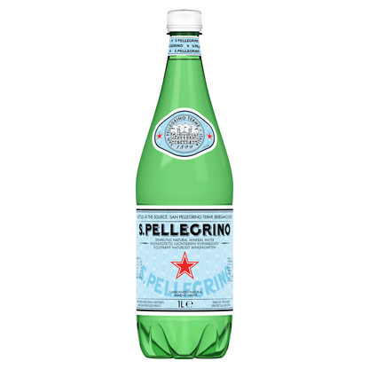 San Pellegrino Carbonated Natural Mineral Water 1L - UK Food & Drink - 8002270018213