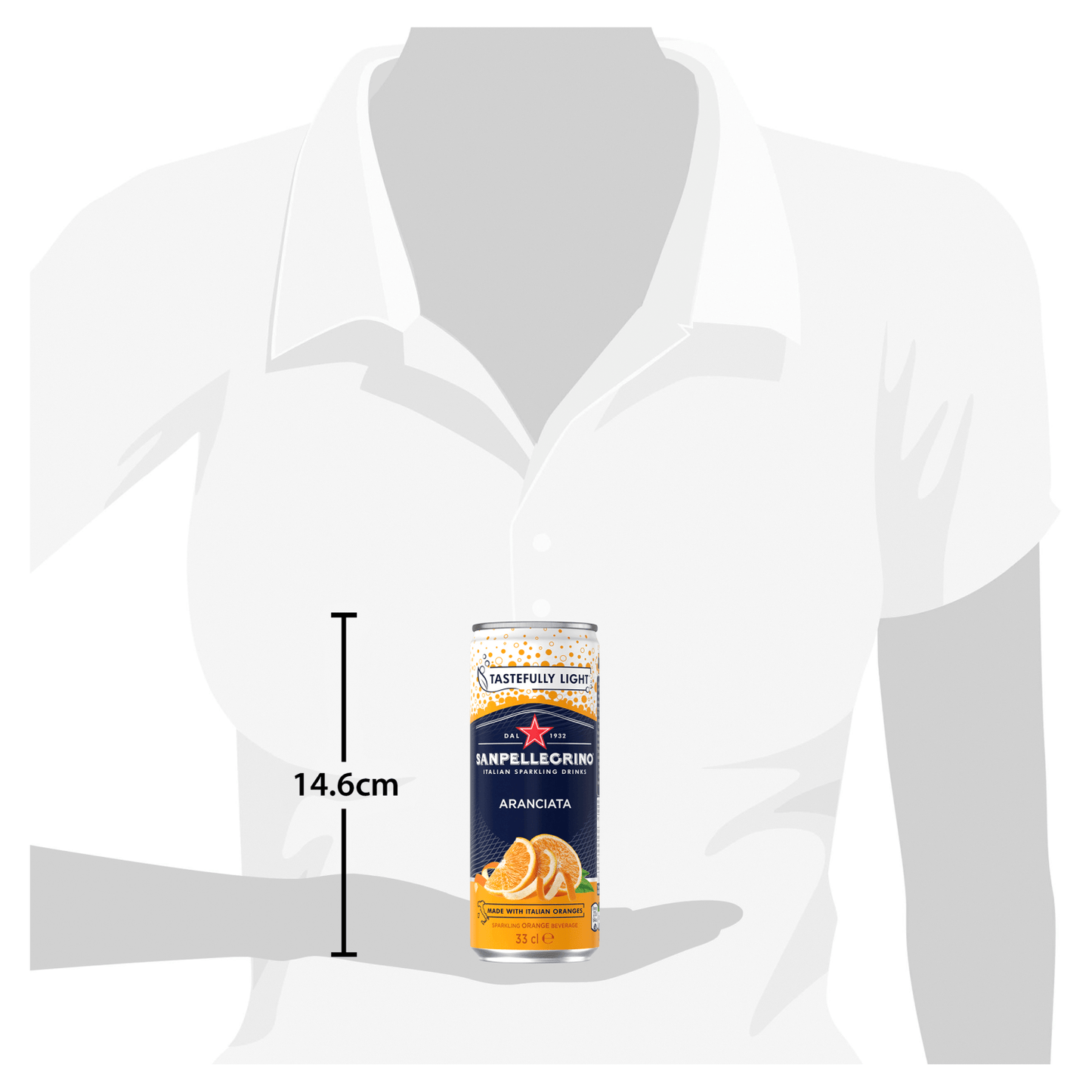 San Pellegrino Orange 330ml - UK Food & Drink - 8002270506833