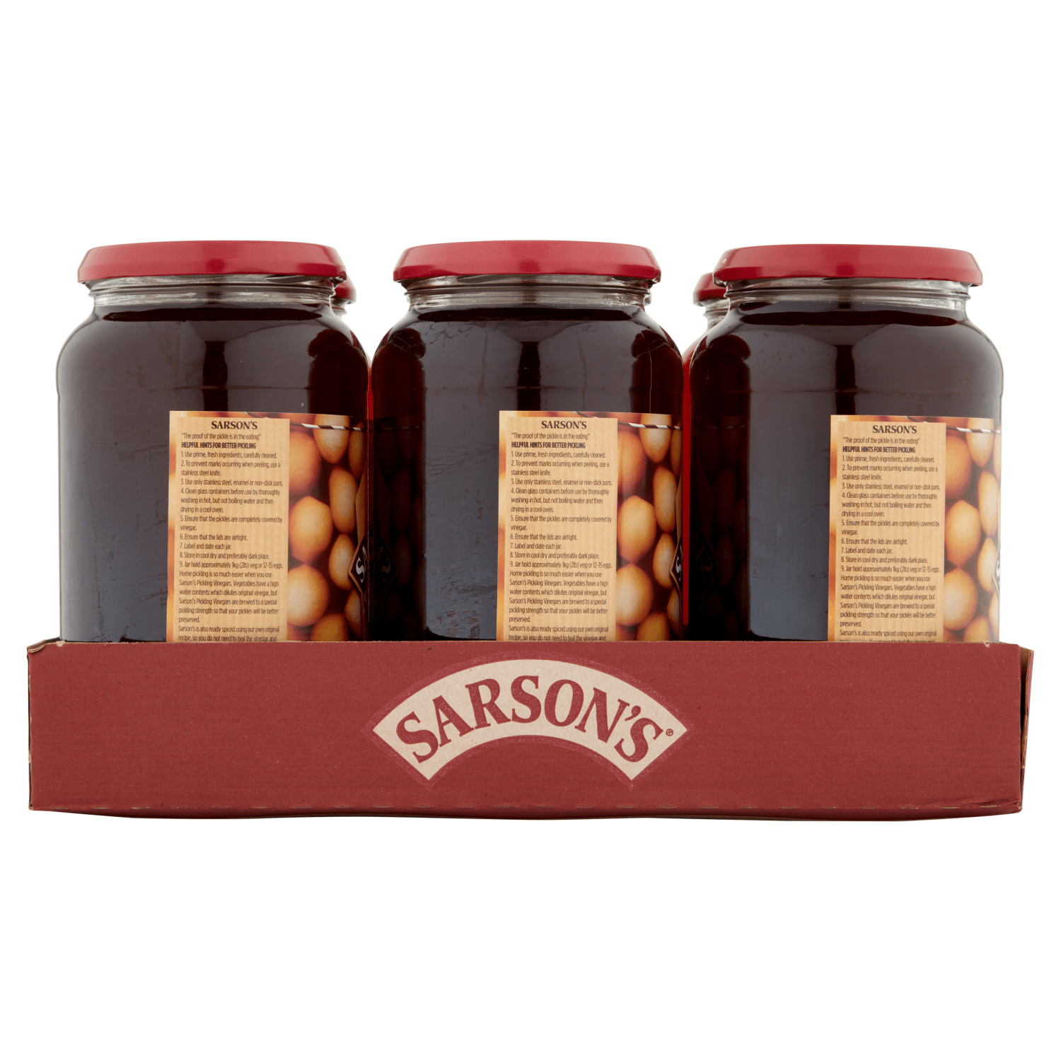 Sarson's Classic Malt Pickling Vinegar 950ml - UK Food & Drink - 5060336501324