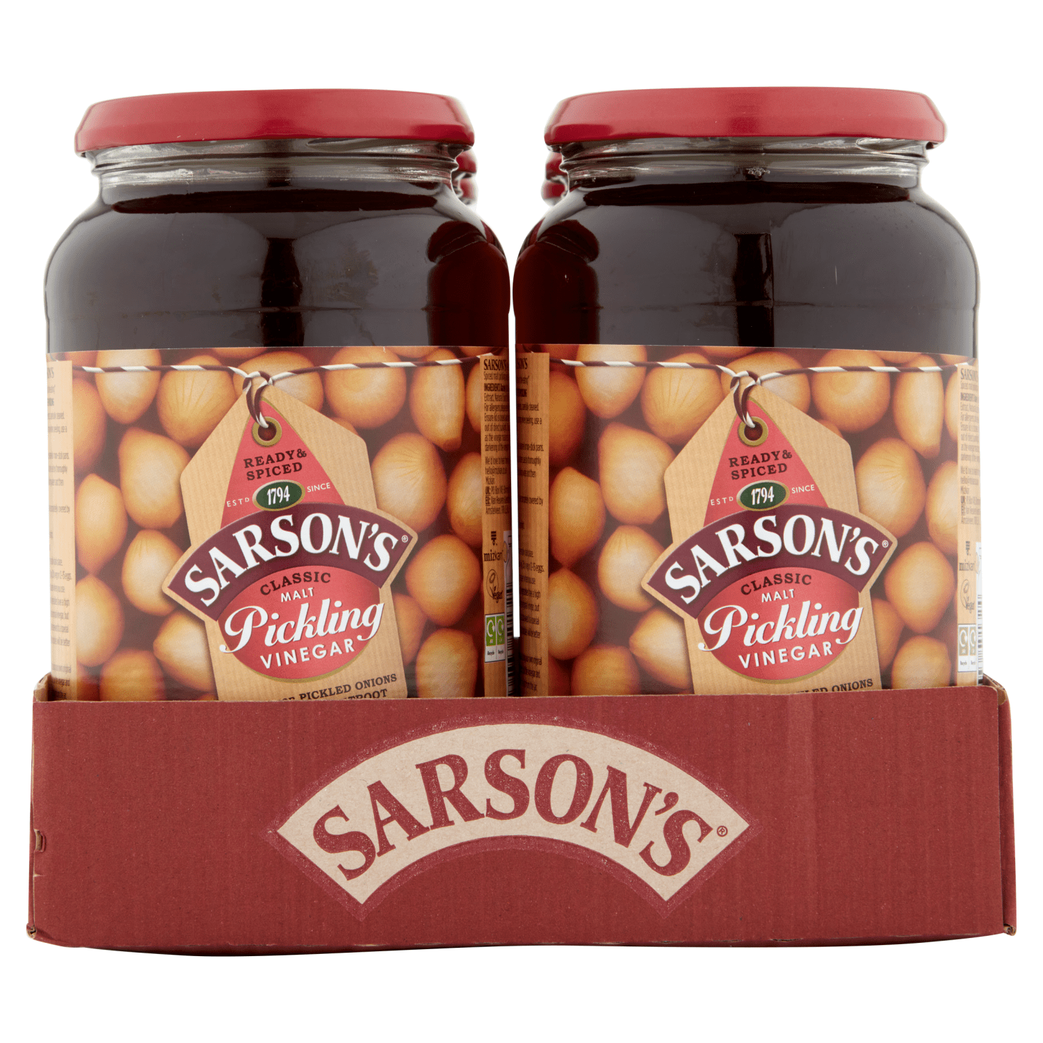 Sarson's Classic Malt Pickling Vinegar 950ml - UK Food & Drink - 5060336501324