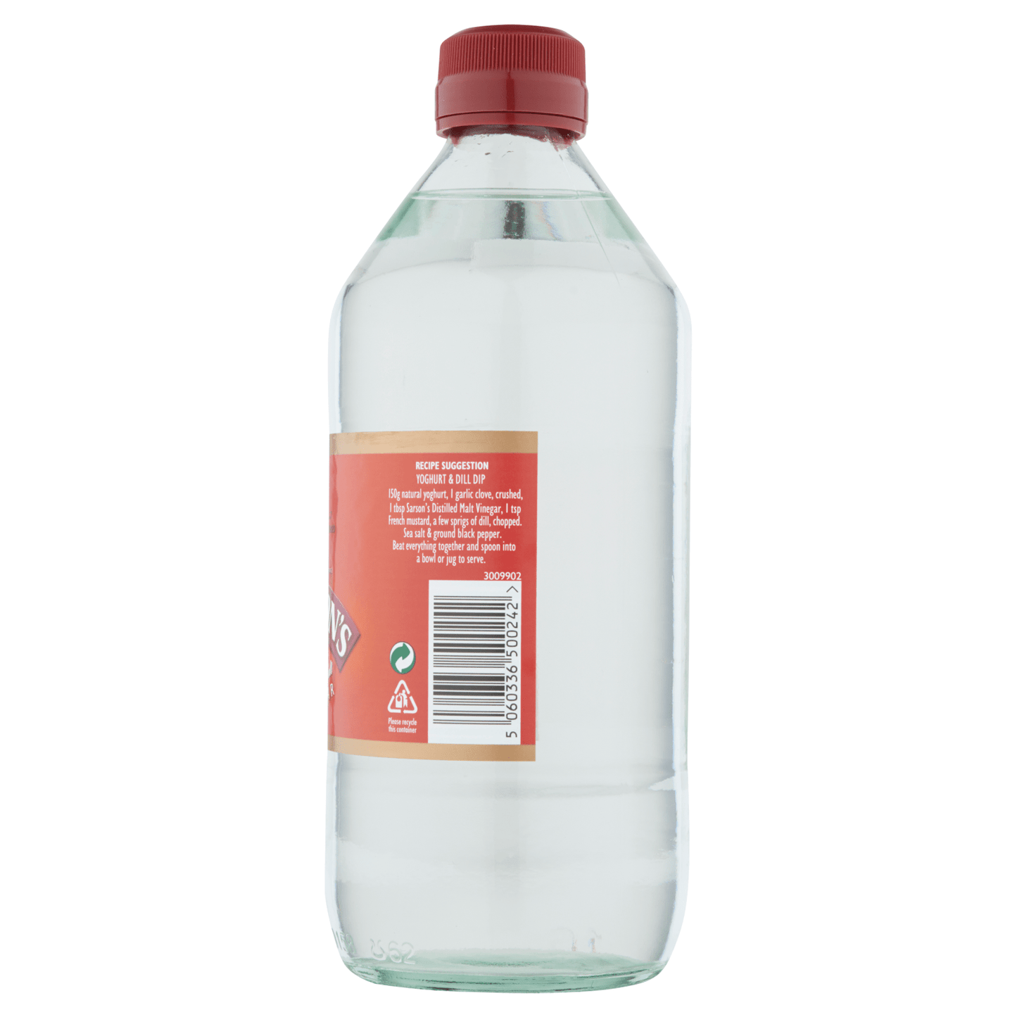 Sarson's Distilled Malt Vinegar 568ml - UK Food & Drink - 5060336500242