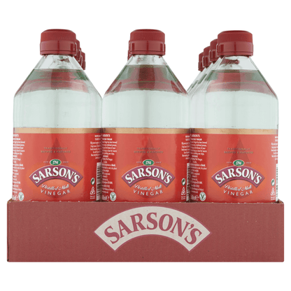 Sarson's Distilled Malt Vinegar 568ml - UK Food & Drink - 5060336500242