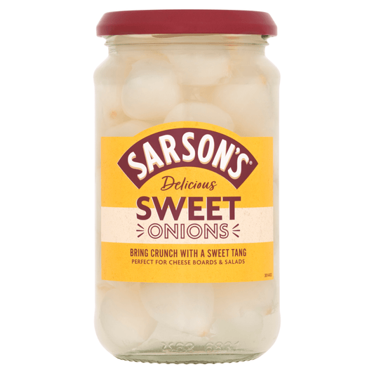Sarson's Sweet Onions 460g - UK Food & Drink - 5060336502963