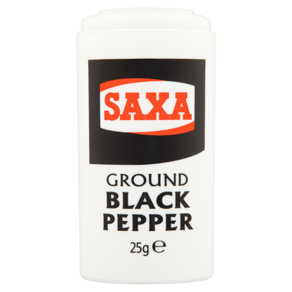 Saxa Ground Black Pepper 25g - UK Food & Drink - 5010024103644