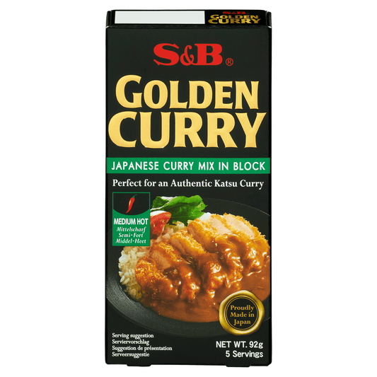 S&B Golden Curry Japanese Curry Mix 92g - UK Food & Drink - 4901002075354