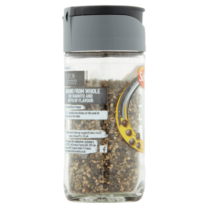Schwartz Black Pepper Mild Coarse Ground 33g - UK Food & Drink - 50020324