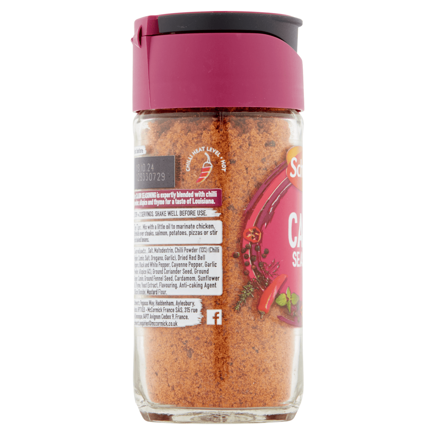 Schwartz Cajun Seasoning 44g - UK Food & Drink - 50020737