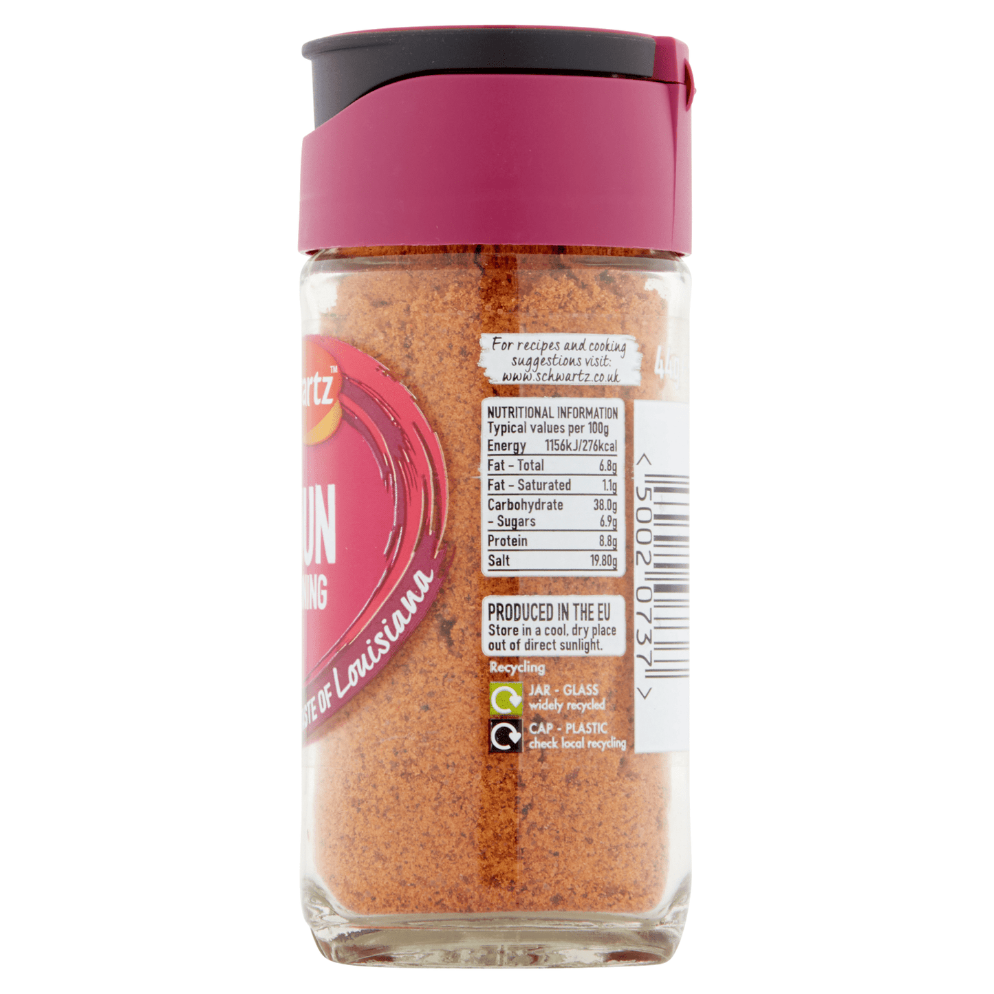 Schwartz Cajun Seasoning 44g - UK Food & Drink - 50020737