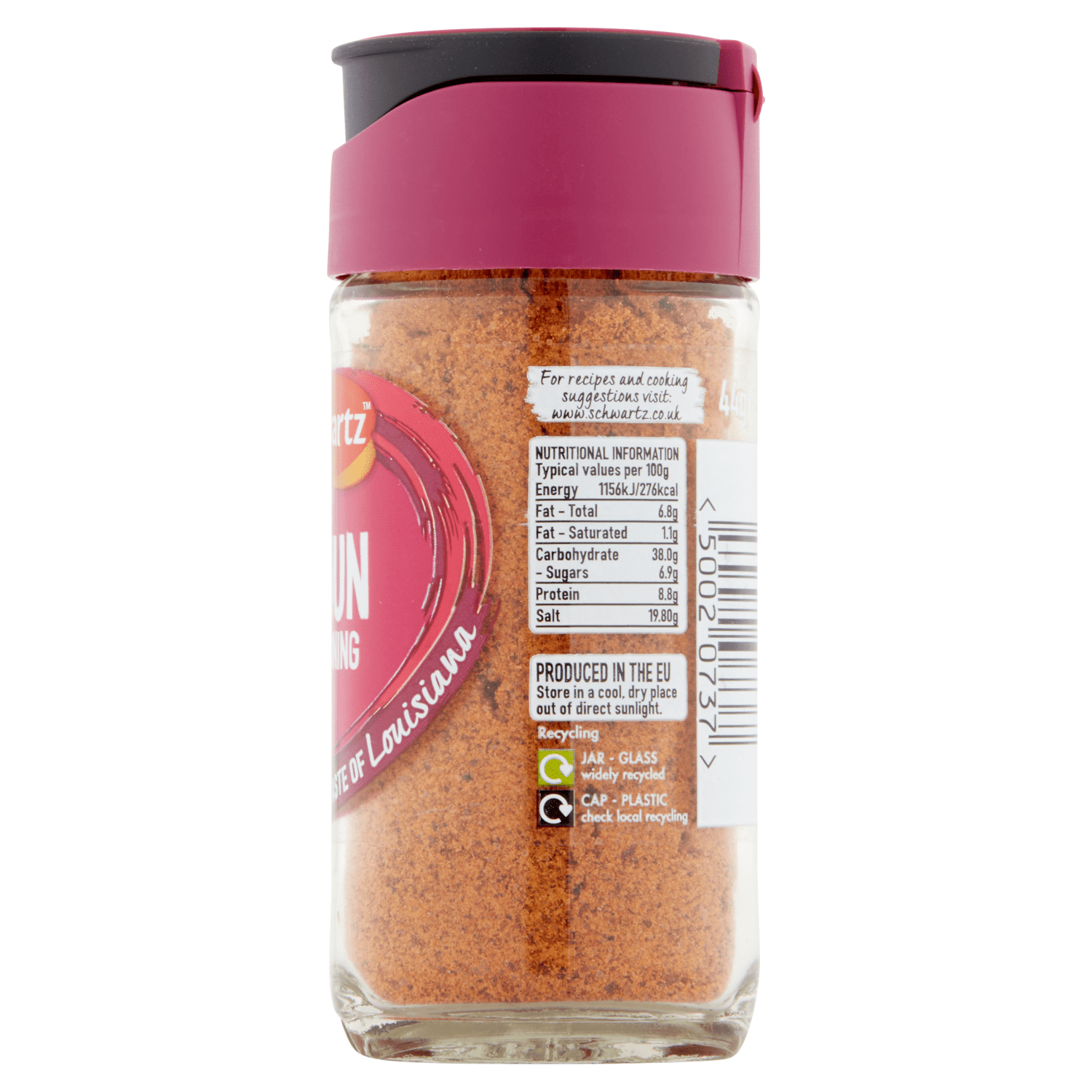 Schwartz Cajun Seasoning 44g - UK Food & Drink - 50020737