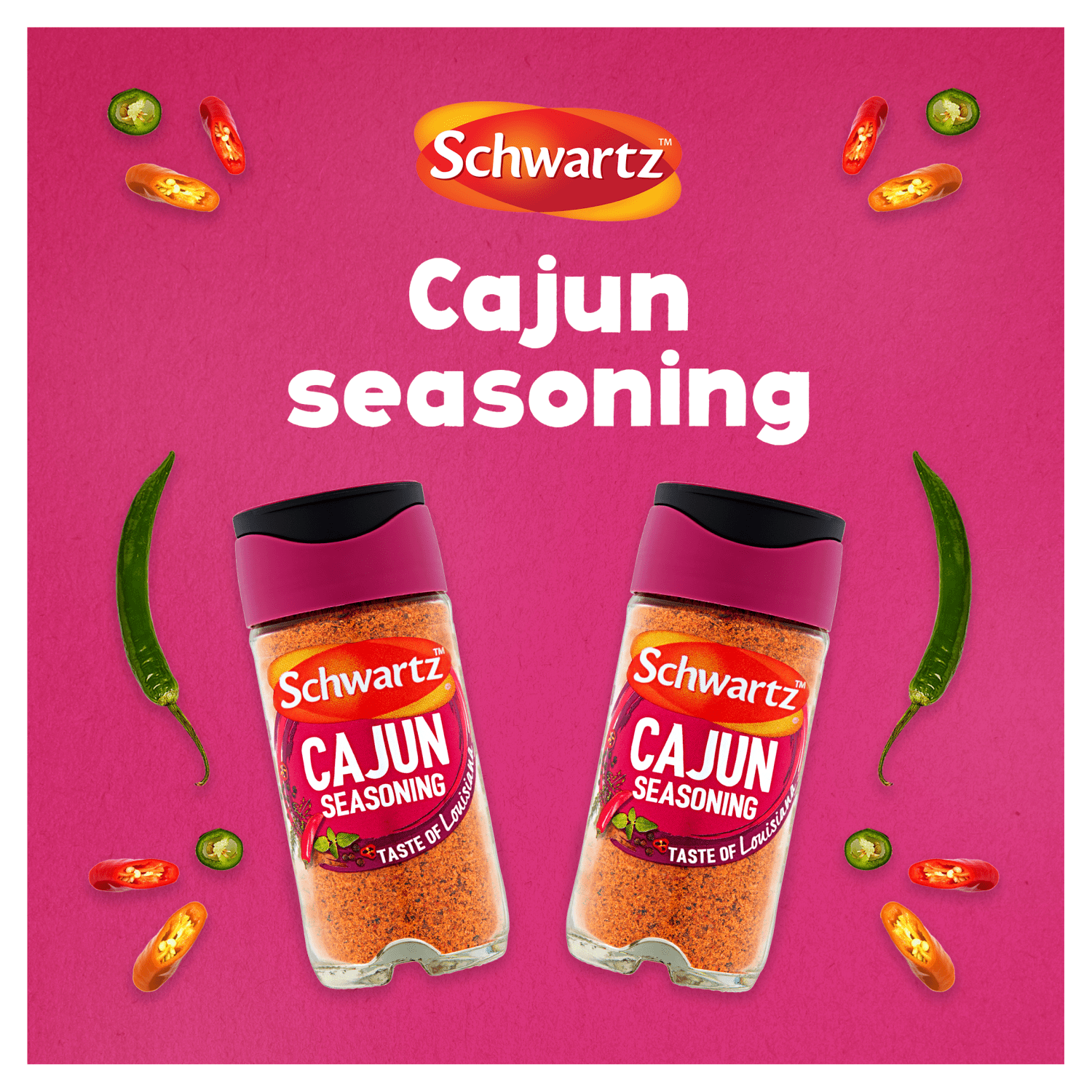 Schwartz Cajun Seasoning 44g - UK Food & Drink - 50020737