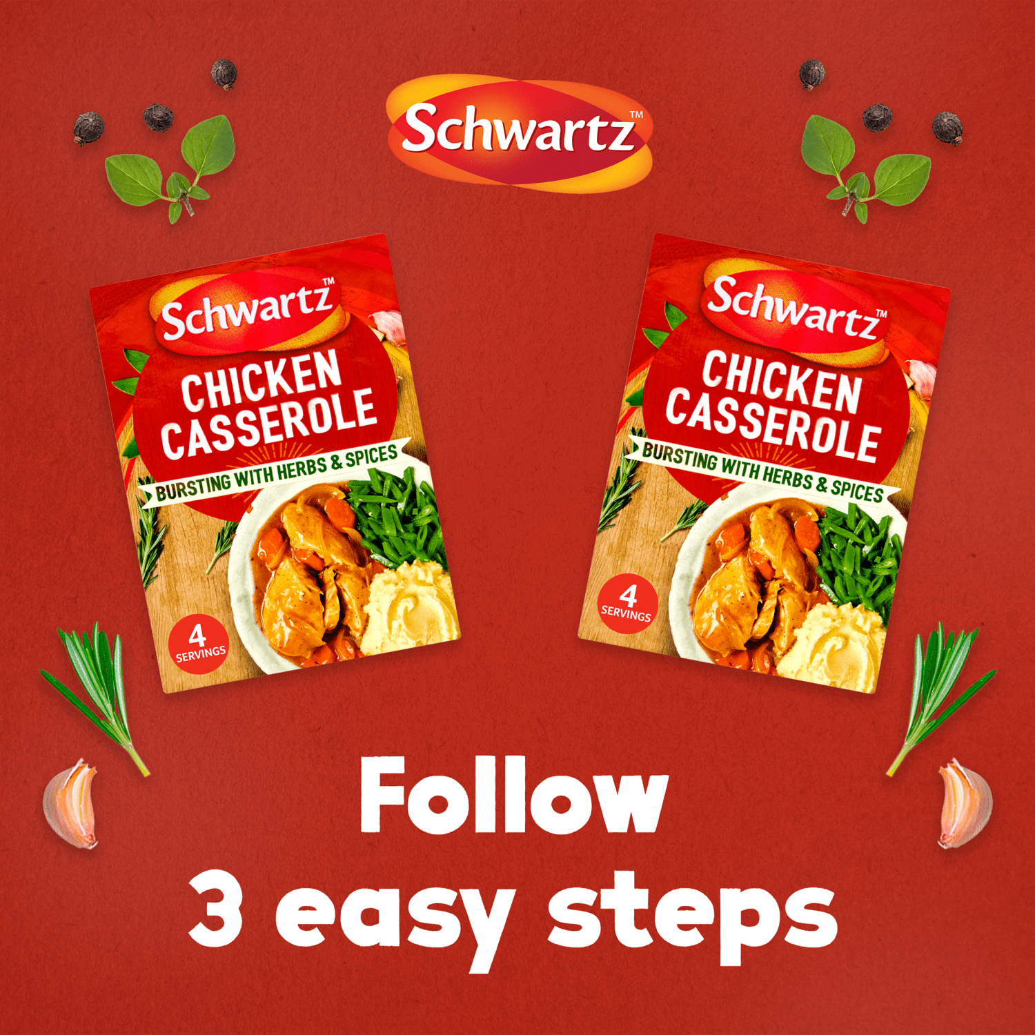Schwartz Chicken Casserole Recipe Mix 36g - UK Food & Drink - 5000225005793