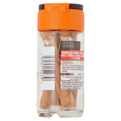 Schwartz Cinnamon Sticks 13g - UK Food & Drink - 50225279