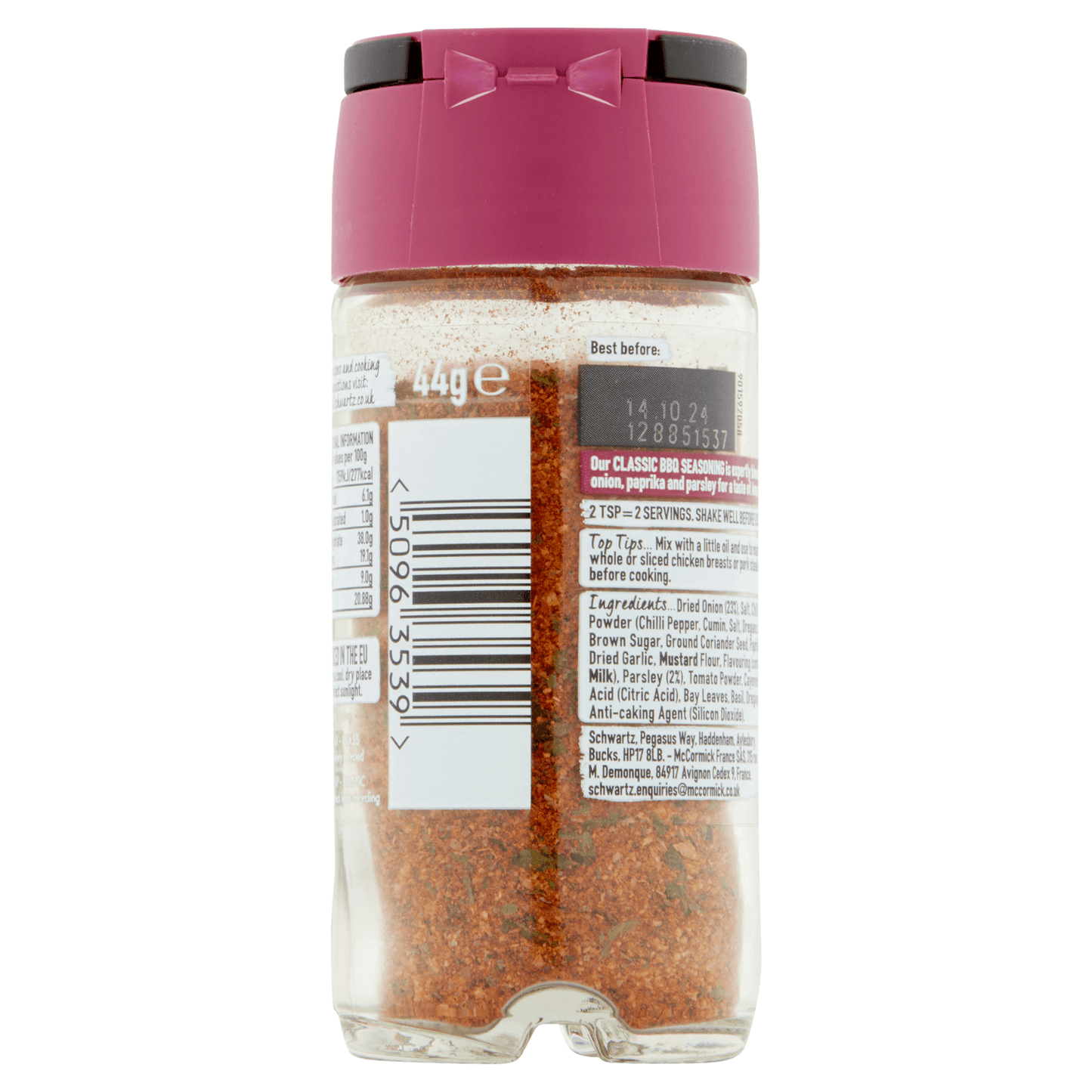 Schwartz Classic BBQ Seasoning 44g - UK Food & Drink - 50963539