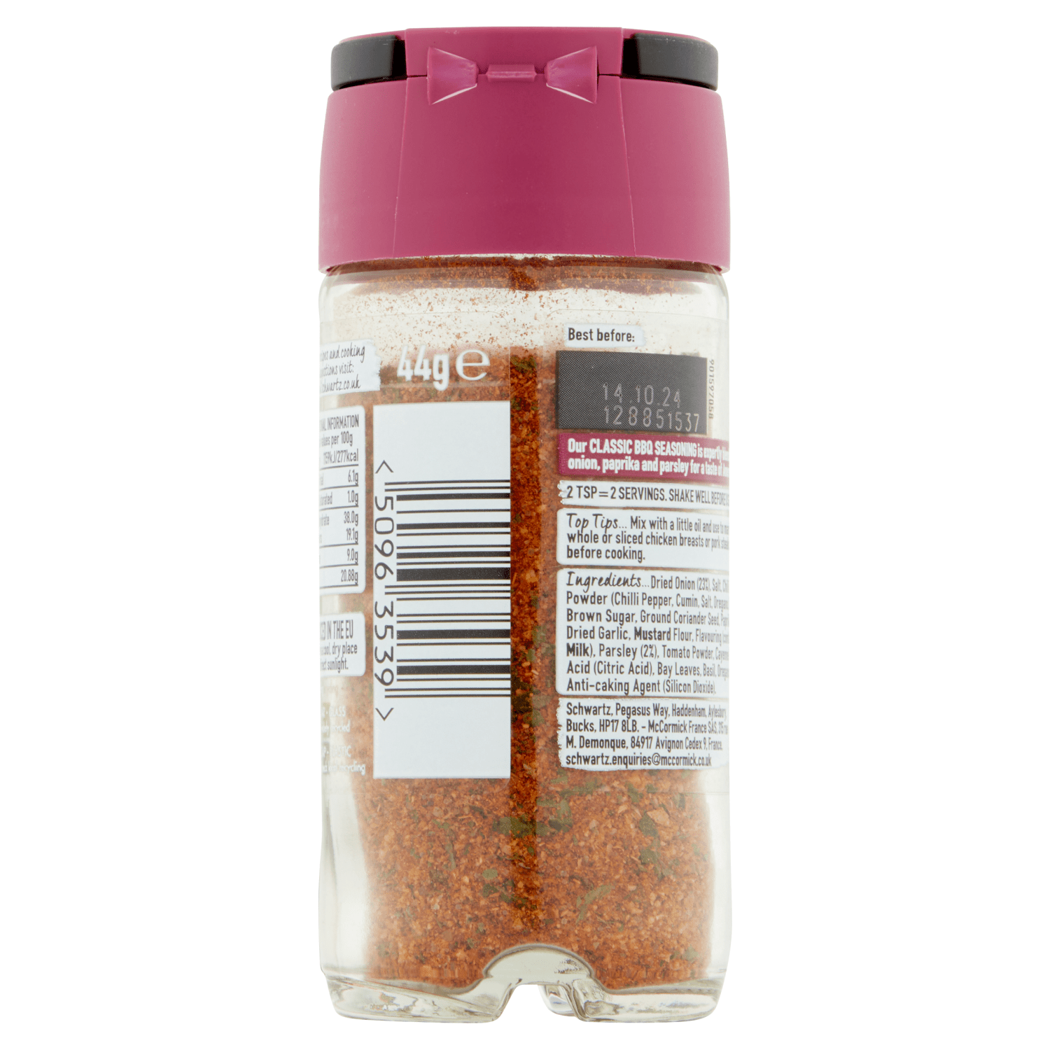 Schwartz Classic BBQ Seasoning 44g - UK Food & Drink - 50963539