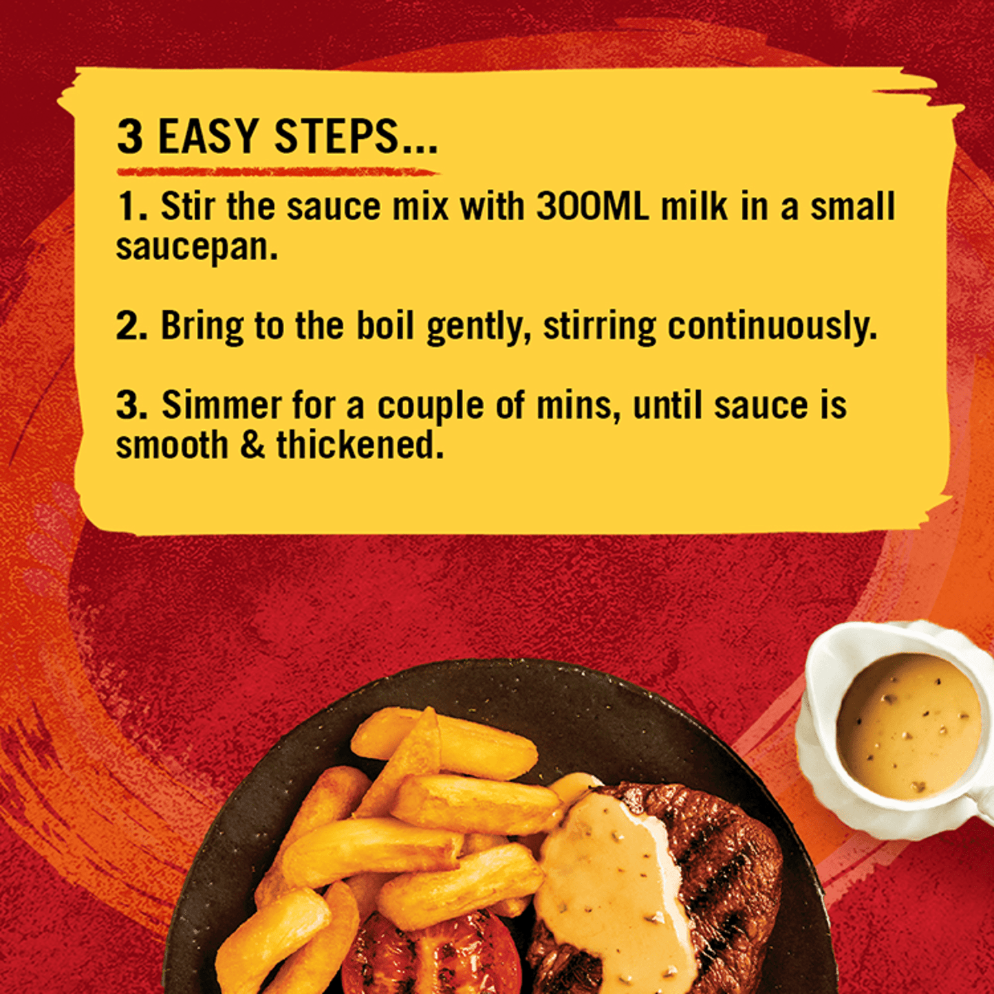 Schwartz Creamy Mild Peppercorn Sauce Mix 25g - UK Food & Drink - 5000225019394