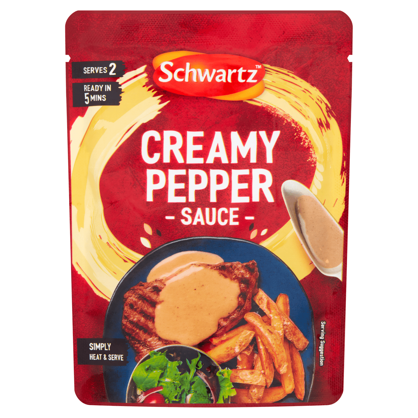 Schwartz Creamy Pepper Sauce 170g - UK Food & Drink - 5000225031556