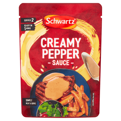 Schwartz Creamy Pepper Sauce 170g - UK Food & Drink - 5000225031556