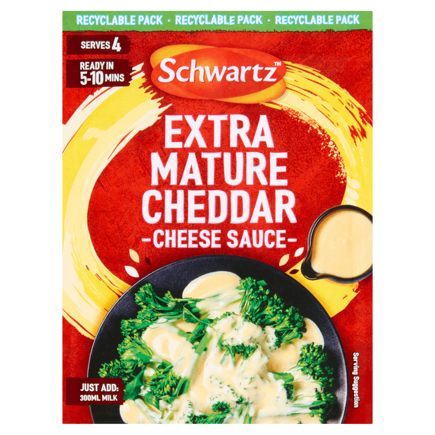 Schwartz Extra Mature Cheddar Cheese Sauce 30g - UK Food & Drink - 5000225018090