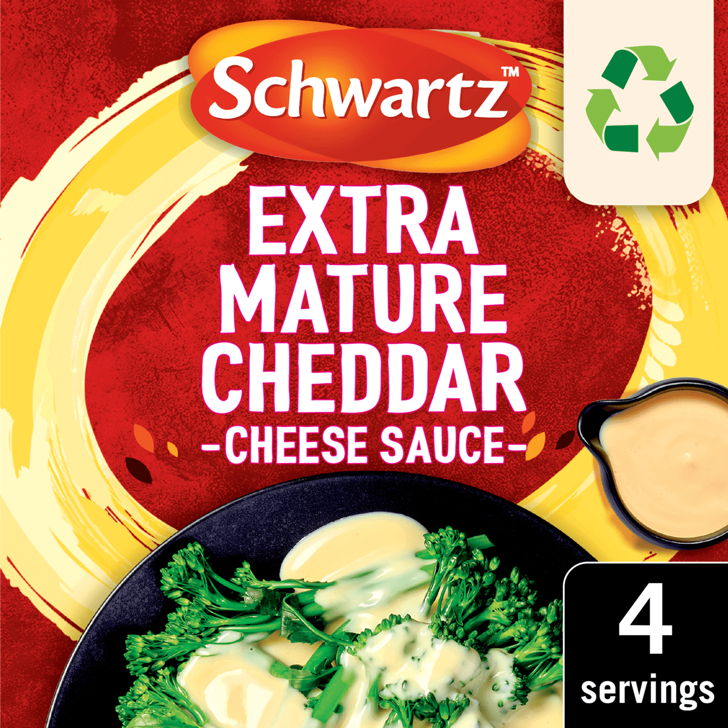 Schwartz Extra Mature Cheddar Cheese Sauce 30g - UK Food & Drink - 5000225018090