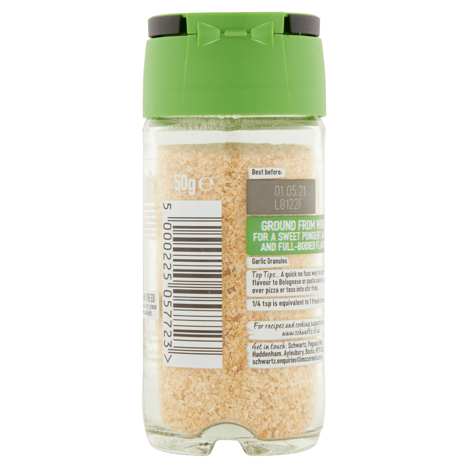 Schwartz Garlic Granules 50g - UK Food & Drink - 5000225057723