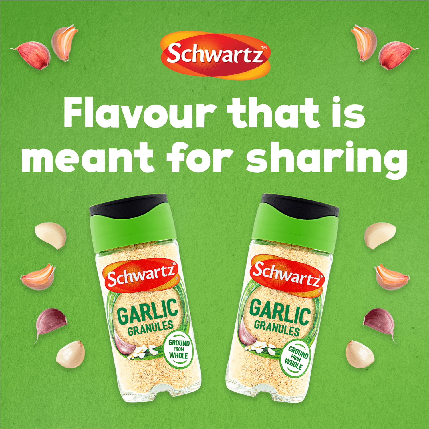 Schwartz Garlic Granules 50g - UK Food & Drink - 5000225057723