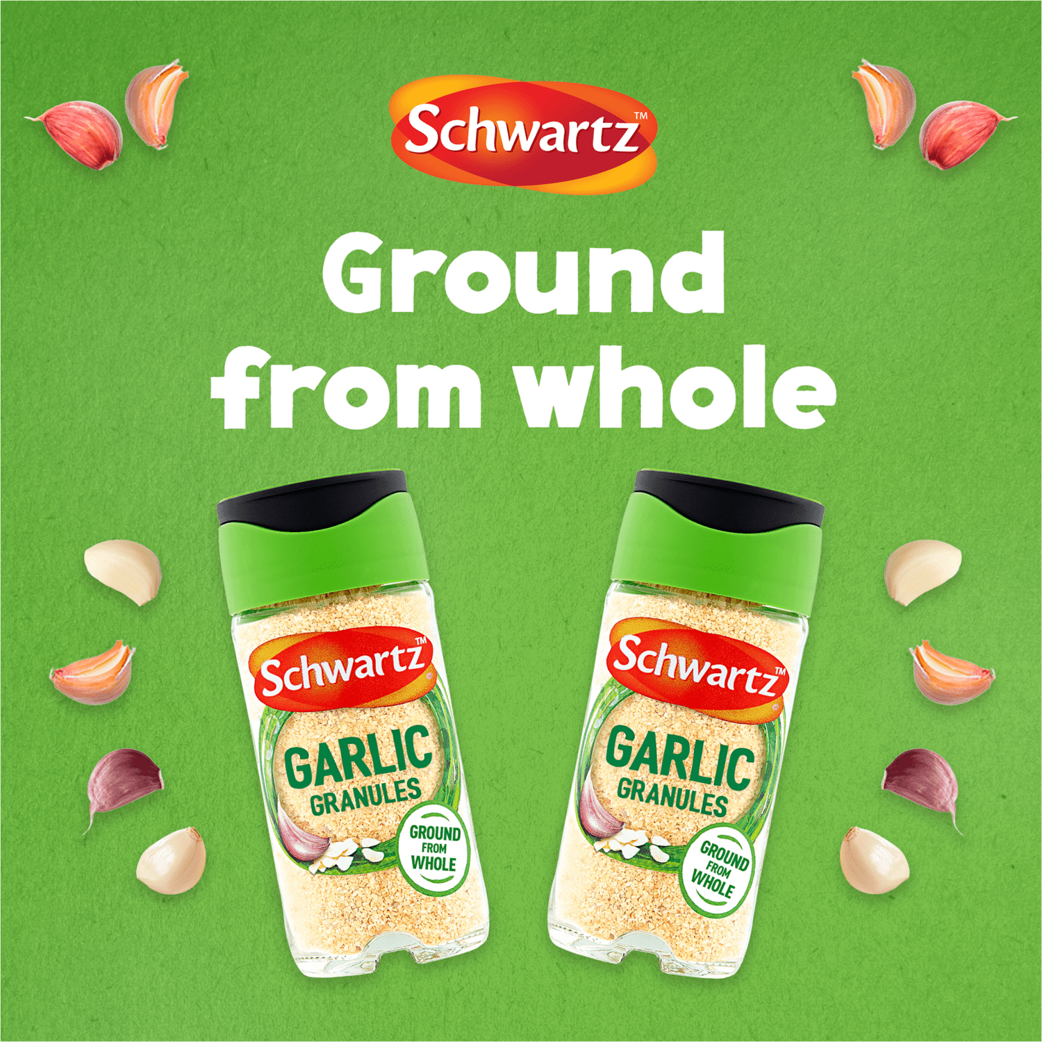 Schwartz Garlic Granules 50g - UK Food & Drink - 5000225057723