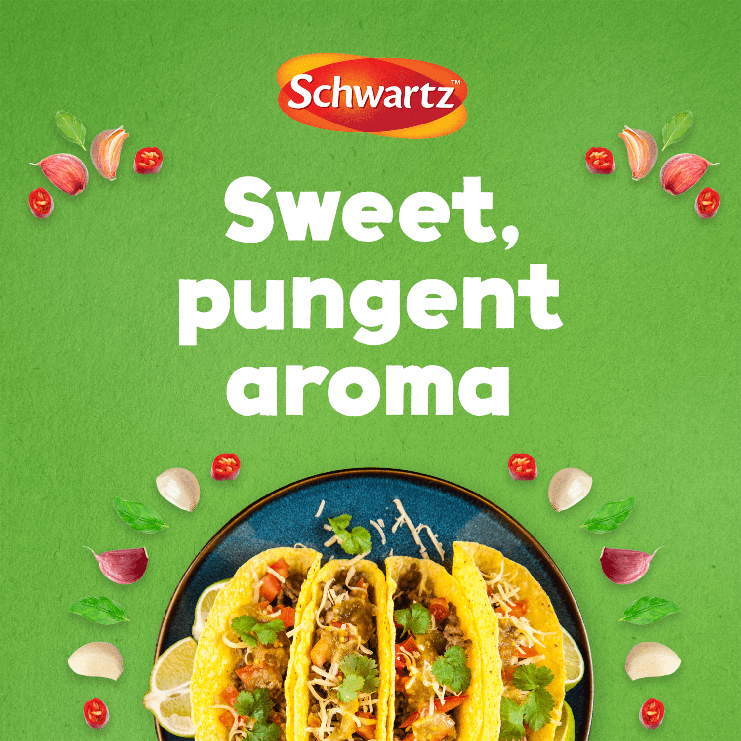 Schwartz Garlic Granules 50g - UK Food & Drink - 5000225057723