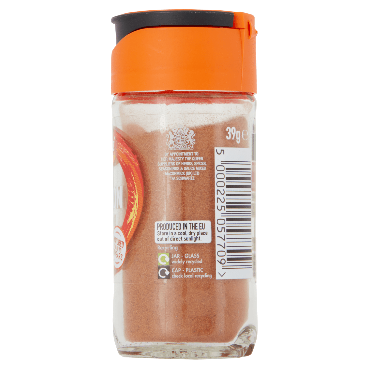 Schwartz Ground Cinnamon 39g - UK Food & Drink - 5000225057709