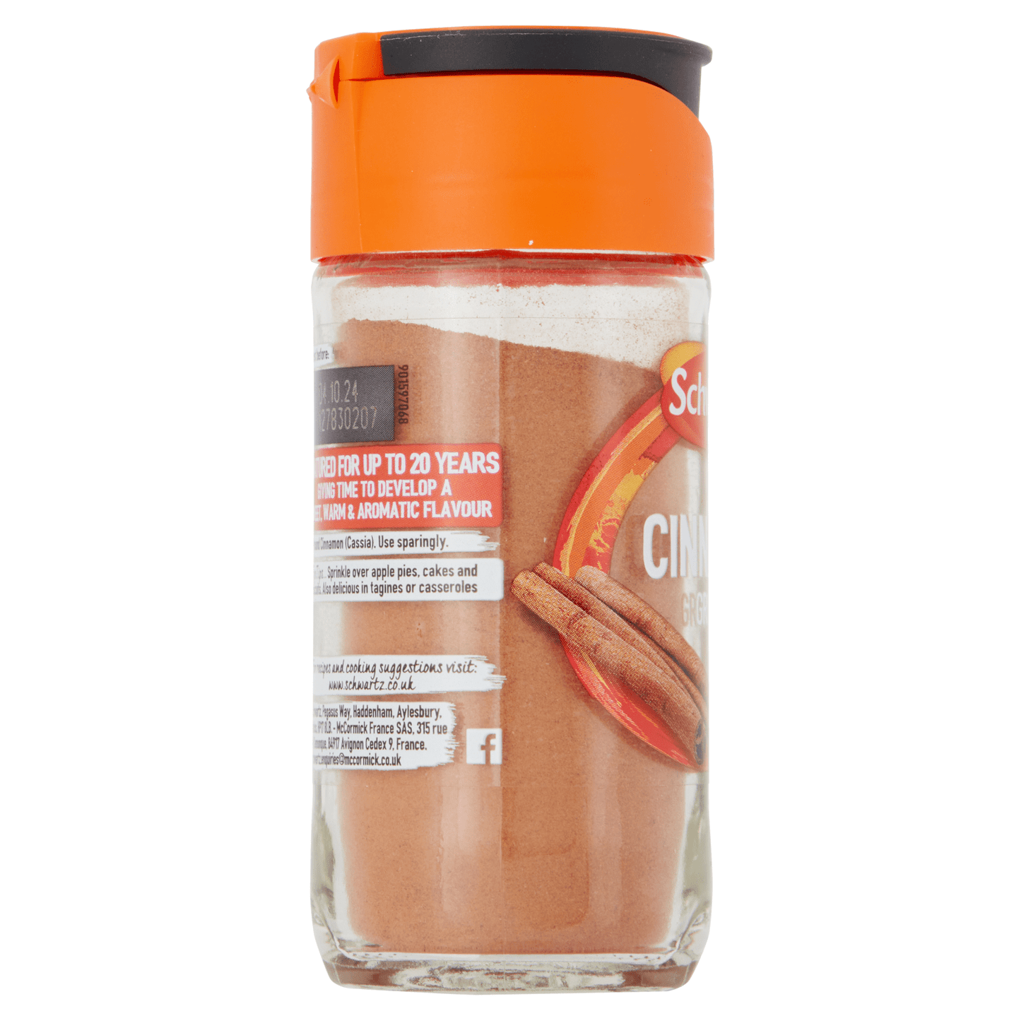 Schwartz Ground Cinnamon 39g - UK Food & Drink - 5000225057709