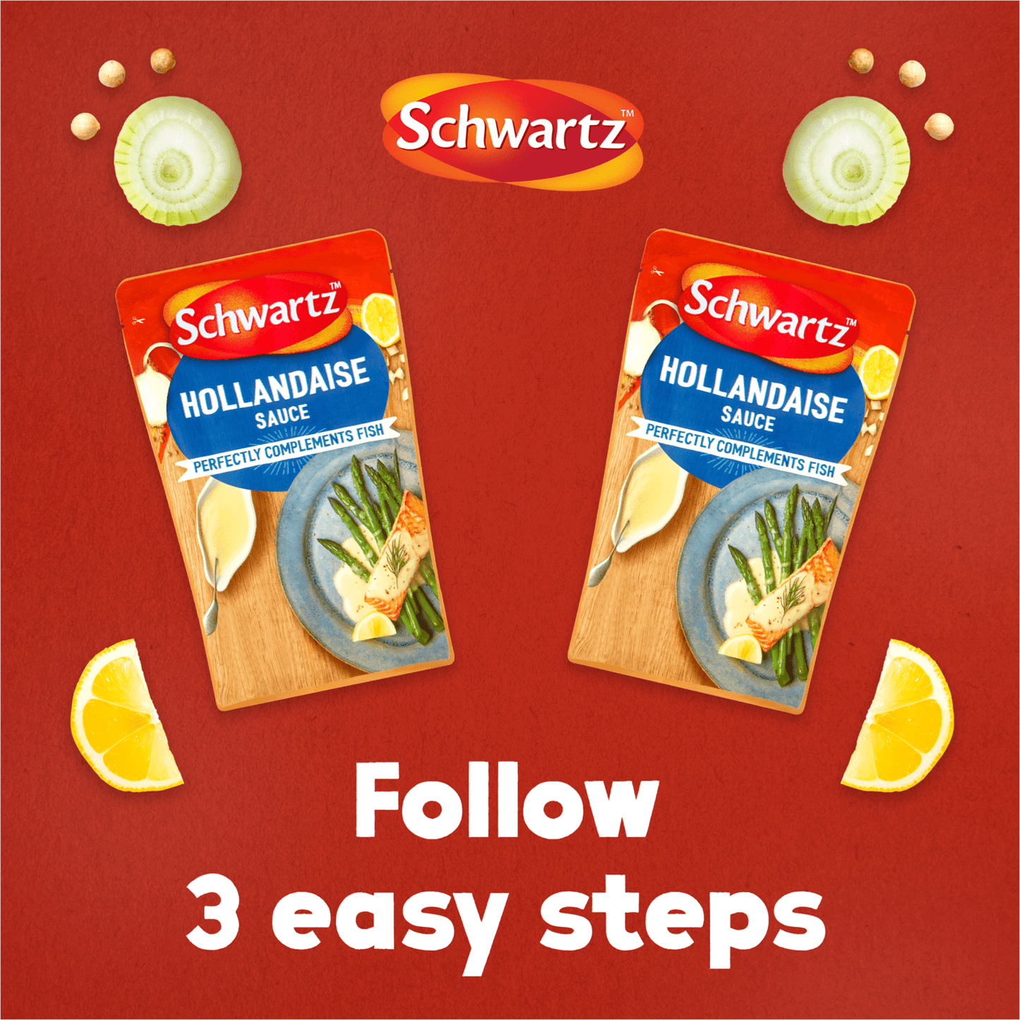 Schwartz Hollandaise Sauce for Fish 300g - UK Food & Drink - 5000225026095