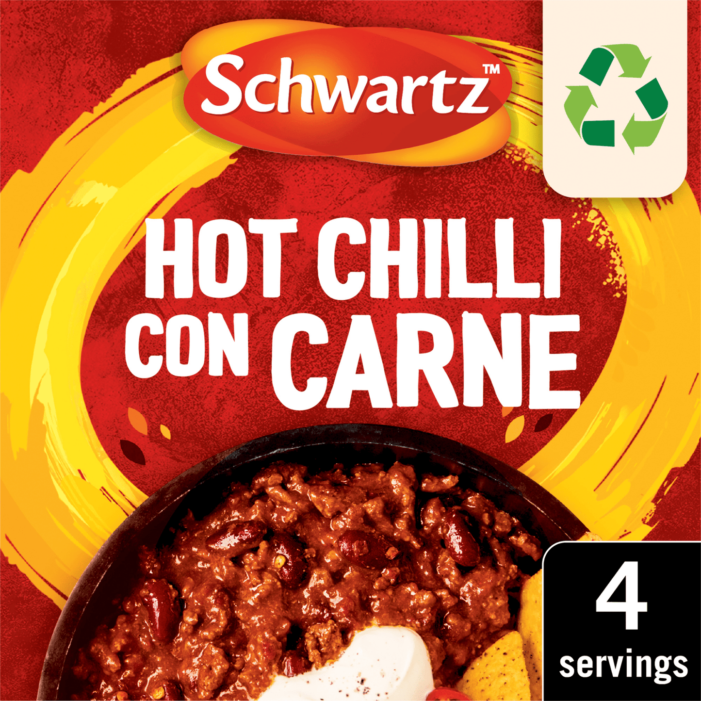 Schwartz Hot Chilli Con Carne Recipe Mix 41g - UK Food & Drink - 5000225005038