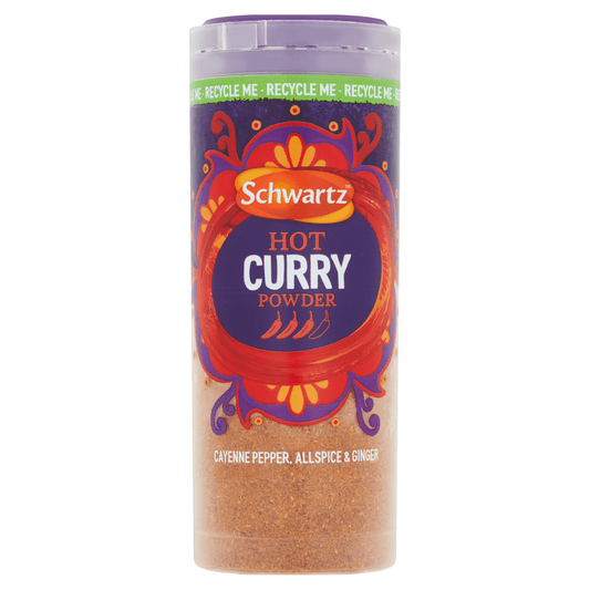 Schwartz Hot Curry Powder 85g - UK Food & Drink - 5000225018854