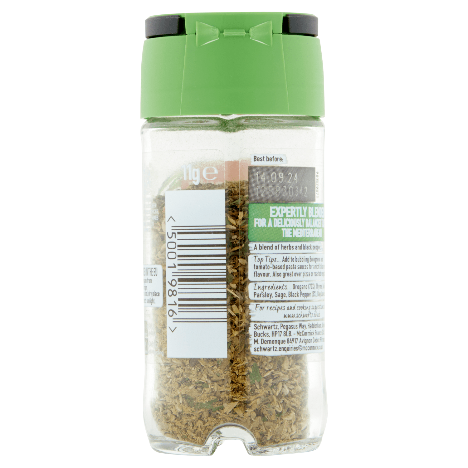 Schwartz Italian Herb Seasoning 11g - UK Food & Drink - 50019816