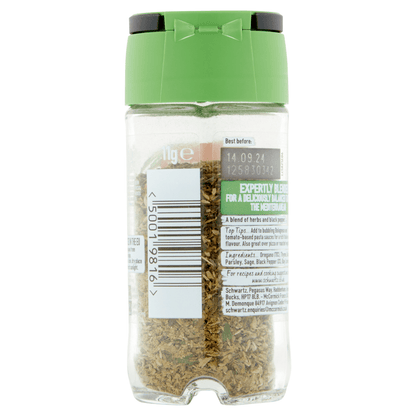Schwartz Italian Herb Seasoning 11g - UK Food & Drink - 50019816